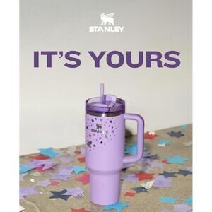 Olivia Rodrigo Stanley Cup 40oz Quencher Flowstate In Hand. Ready To Ship!